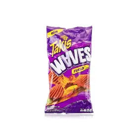 Takis Waves Fuego Chilli & Lime Chips, 227g