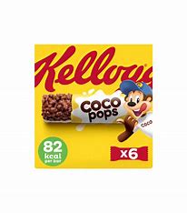 Kellogg's Coco Pops Cereal Bars, 6x20g