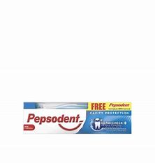 Pepsodent Toothpaste germ Check+ Toothbrush Free 150 g