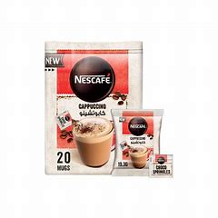 Nescafe Cappuccino Italiano Foamy Coffee Mix, 20x19.3g