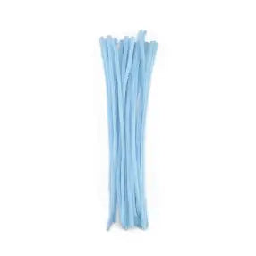 MOTARRO Light Blue Pipe Cleaners, 20 PCS