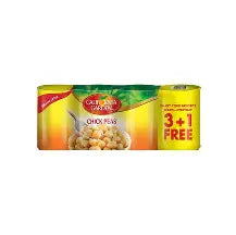 California Garden Chick Peas 400 g 3 + 1 Free