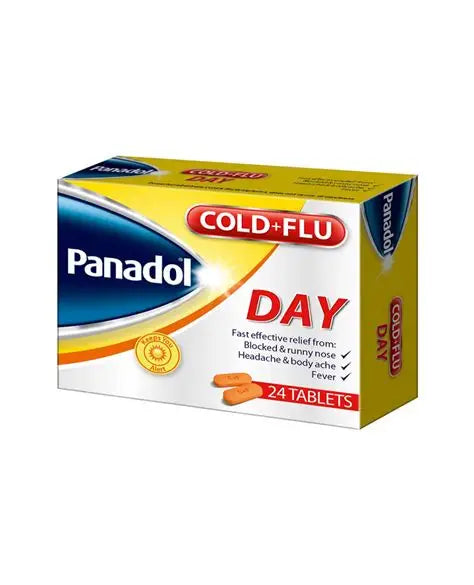 Panadol Cold And Flu Day Tablets 24S