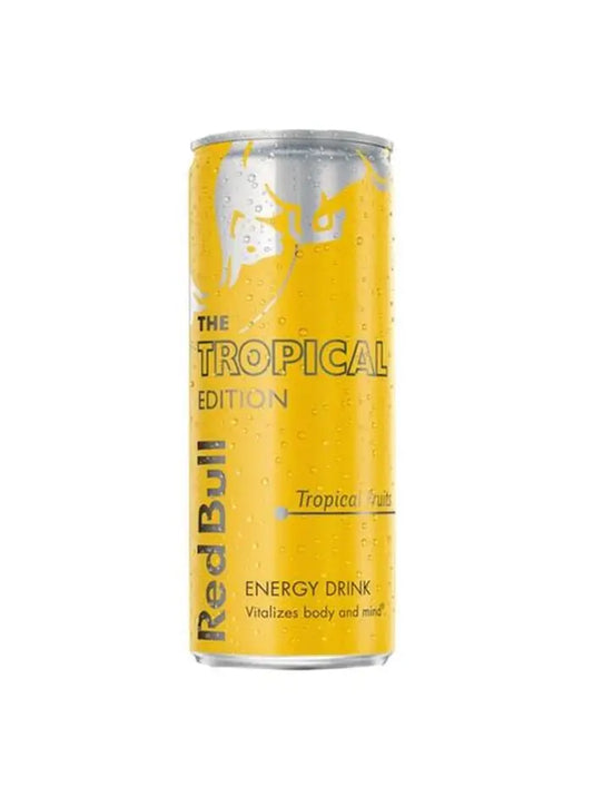 Red Bull The Tropical Edition Energy Drink Can 250ml