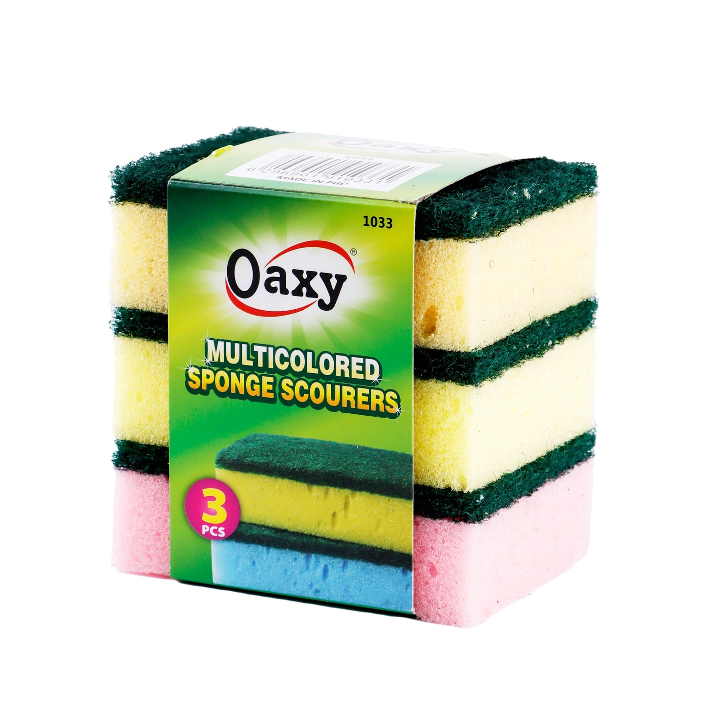 Oaxy Scouring Pads, 3 Pieces