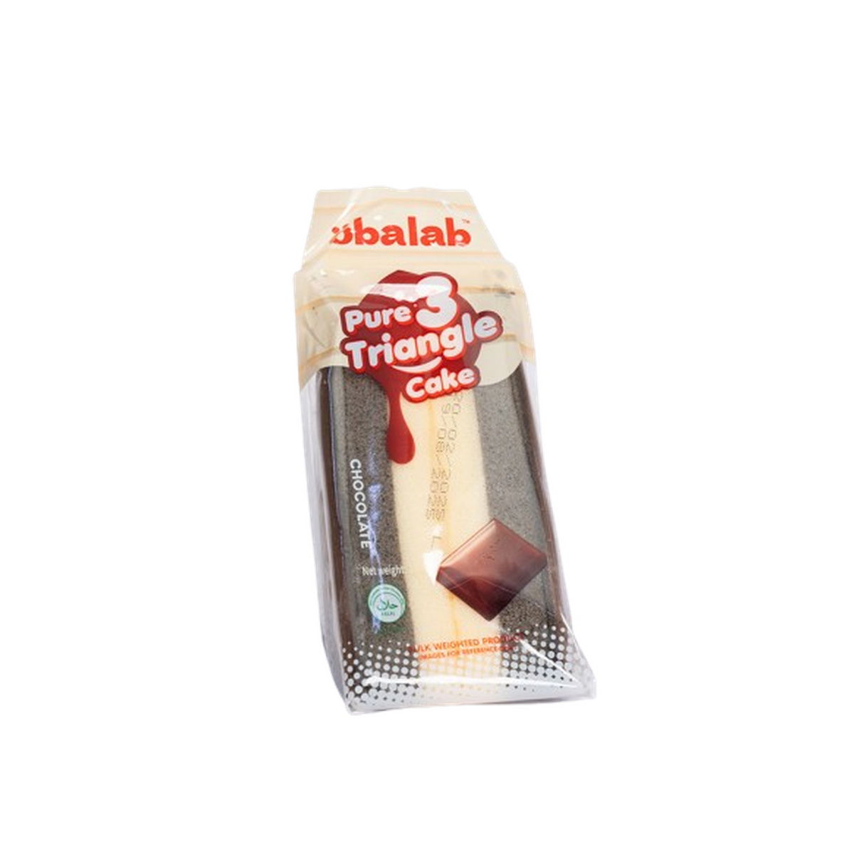 Buy Obalab Chocolate Flavor Pure 3 Triangle Cake, 100g in Dubai, UAE ...