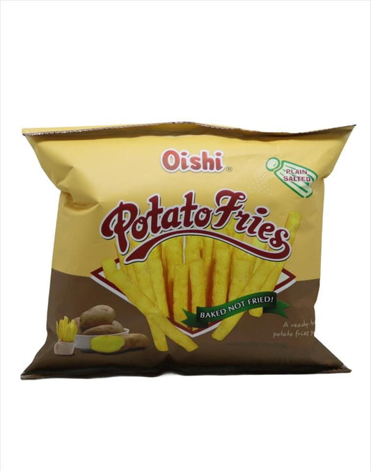 Oishi Potato Fries Plain Salted 50 g