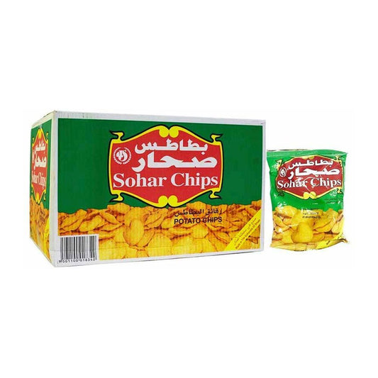 Oman Sohar Potato Chips 15g x Pack of 50