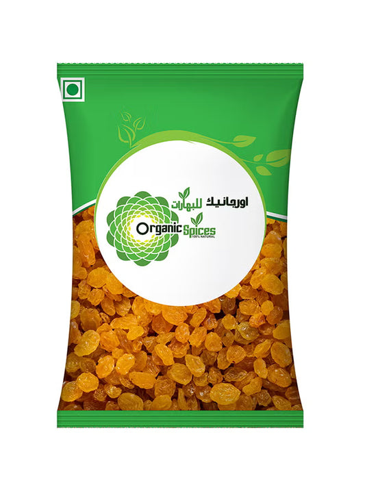Organic Spice Golden Raisin, 100g