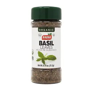 Organic Spices Basil Leaves