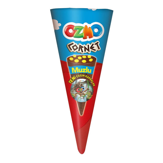 Ozmo Cornet Chocolate Wafer Biscuits, 25g