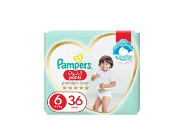 Pampers Premium Care Pants Diapers S6, 36 Pieces