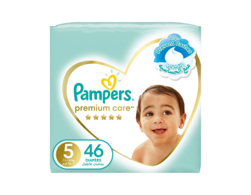 Pampers Premium Care Size 5 Diapers, 46pcs