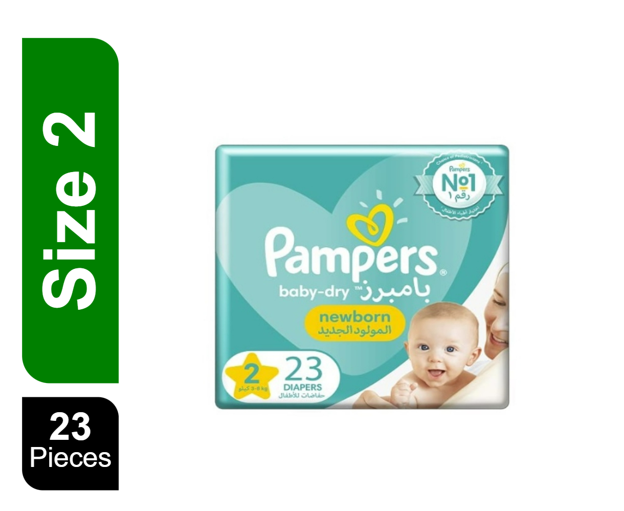 Pampers Baby Dry Diapers Size 2 23 pcs