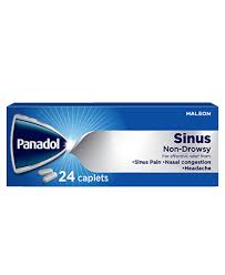 Panadol Sinus, Non Drowsy Pain Relief From Sinus, Congestion And Headaches, 24 Tablets