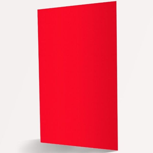 Foam Board 70X100Cm 5Mm Red Color