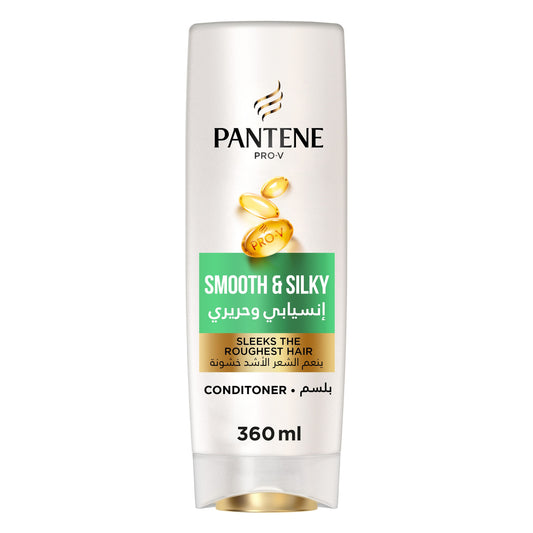Pantene Pro-V Smooth & Silky Conditioner, 360ml