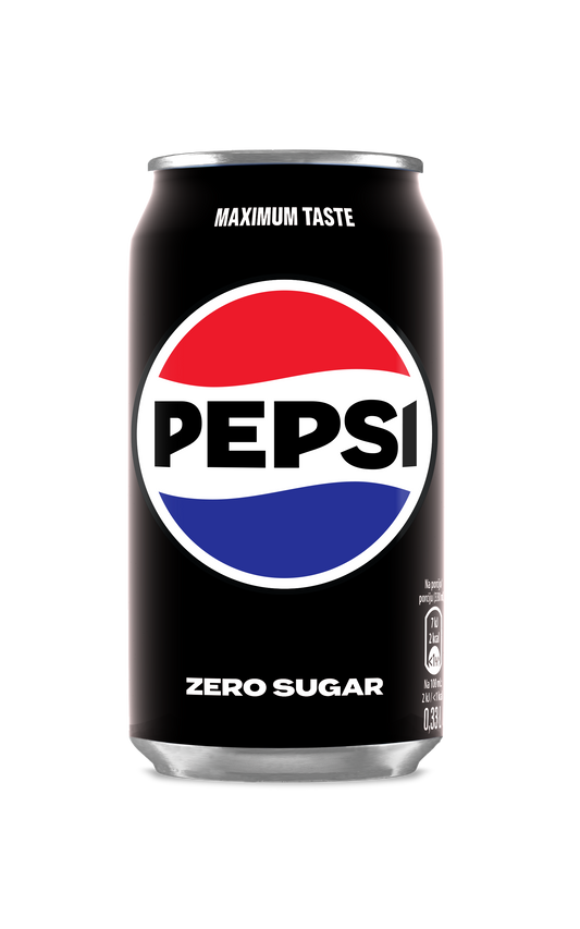 Pepsi Original Soft Drink Zero Sugar, 330ml