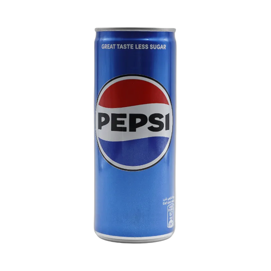 Pepsi Soft Drink Can Regular, 250ml