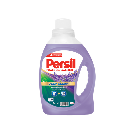 Persil Deep Clean Plus Technology Lavendar Gel Laundry Detergent Liquid, 1L