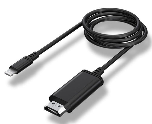Porodo Lightning To Hdmi Cable - Full Hd Resolution, 2m