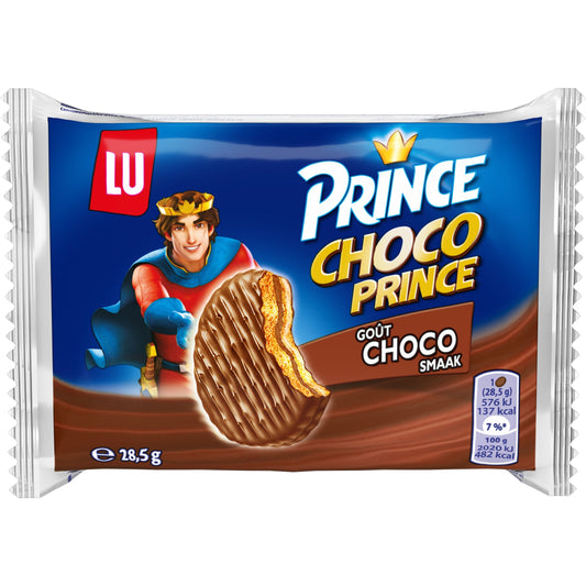Prince Choco Prince Chocolate Covered Biscuit, 28.5g