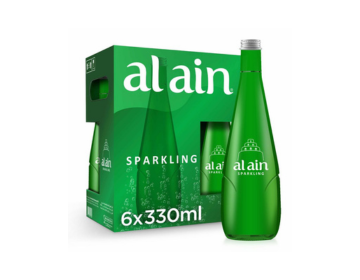 Al Ain Sparkling Water, 6x330ml