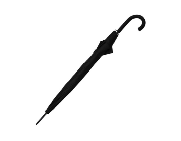 Umbrella Long Black, Round U Handle JBMS44