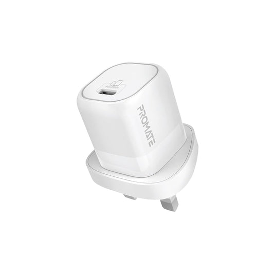 Promate Power Delivery Usb-C Wall Charger, 25 Watts