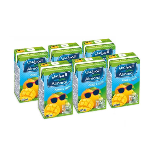 Almarai Mango Mixed Fruit Juice, 6x140ml