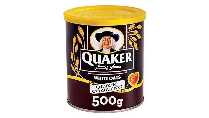 Quaker Quick Cooking Oats Tin 500 g