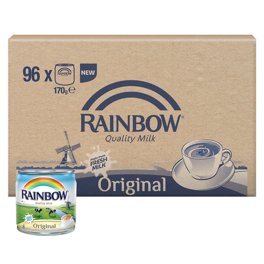 Rainbow Evaporated Milk, 96x170g