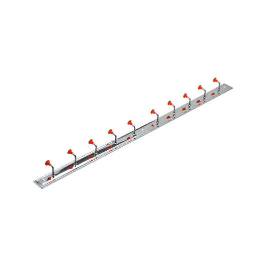 Raj Stainless Steel 10 Pin Wall Hanger