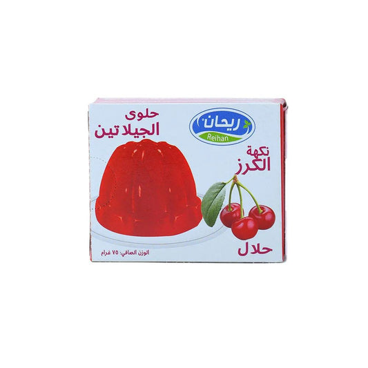 Reihan Gelatin Dessert Cherry Flavor