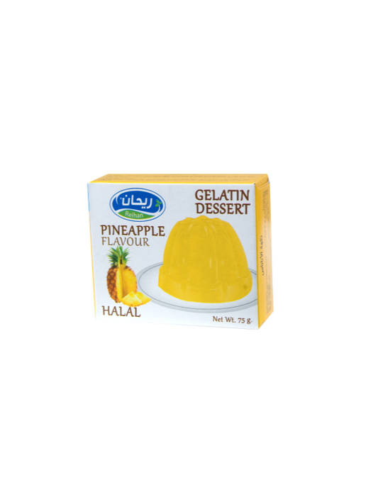 Reihan Pineapple Gelatin Dessert 75 Gm