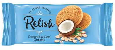 Relish Coconut & Oats Cookies, 42g