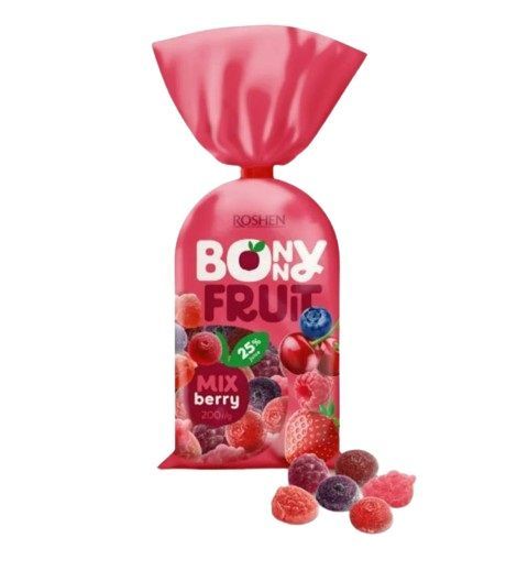 Roshen Bonny Fruit Berry Mix, 200g