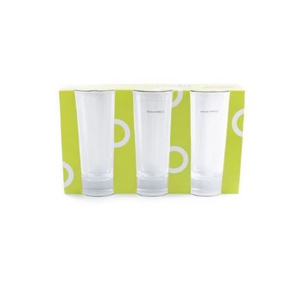 Royalford Classic Juice Glass Clear, 3Pieces, 33x27x7cm