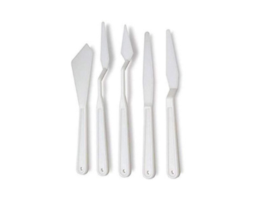Rsc Plastic Palette Painting Knife, 5 Pieces D18-72