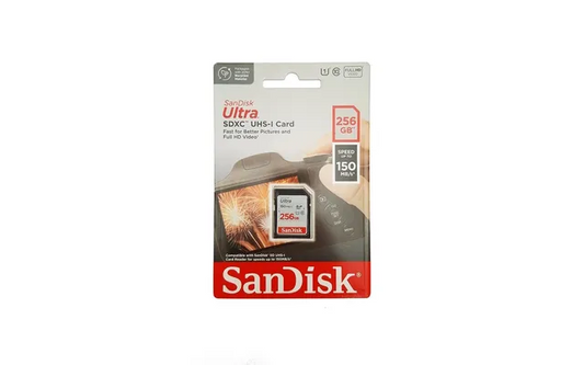 SanDisk Ultra SD Card, 256 GB