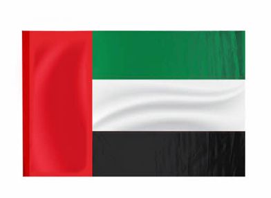 Samari Uae Flag High Quality, 100X160Cm