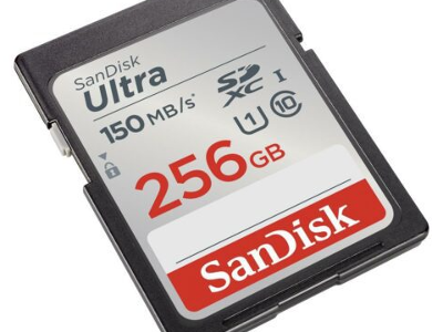 SanDisk Ultra SD Card, 256 GB