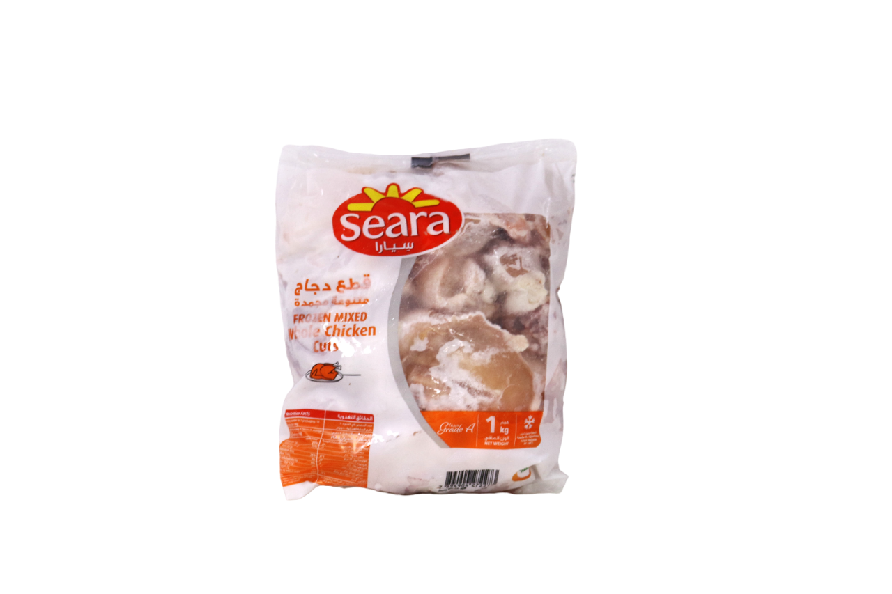 Seara Frozen Mixed Whole Chicken, Brazil, 1kg
