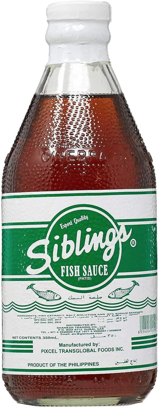 Siblings Fish Sauce Patis 350 ml