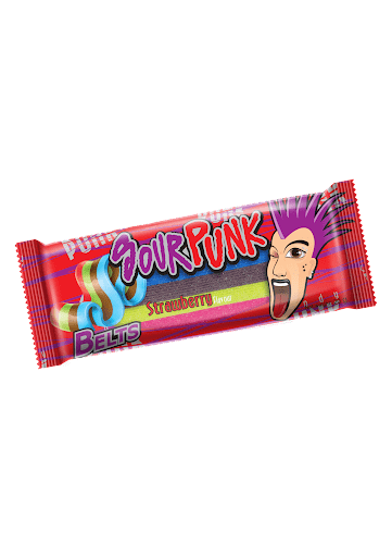 Sour Punk Mini Strawberry - 20 G