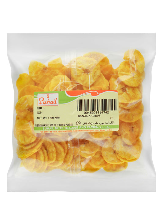 Suhail Banana Chips, 125g