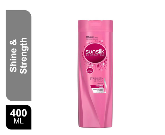 Sunsilk Shine & Strength Shampoo, 400ml
