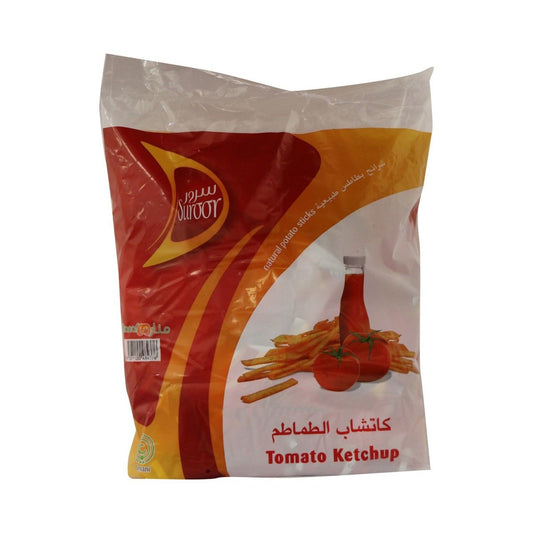 Suroor Natural Potato Sticks Tomato Ketchup 24 x 18g