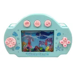 Teal Handheld Water Ring Toss Game