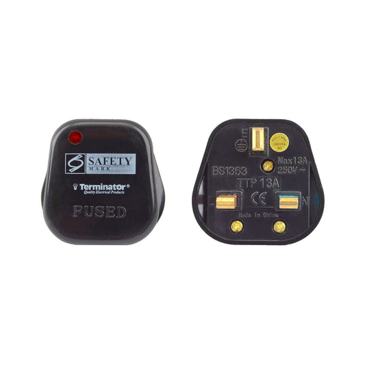 Terminator 13Amp 3 Pin Fused Plug